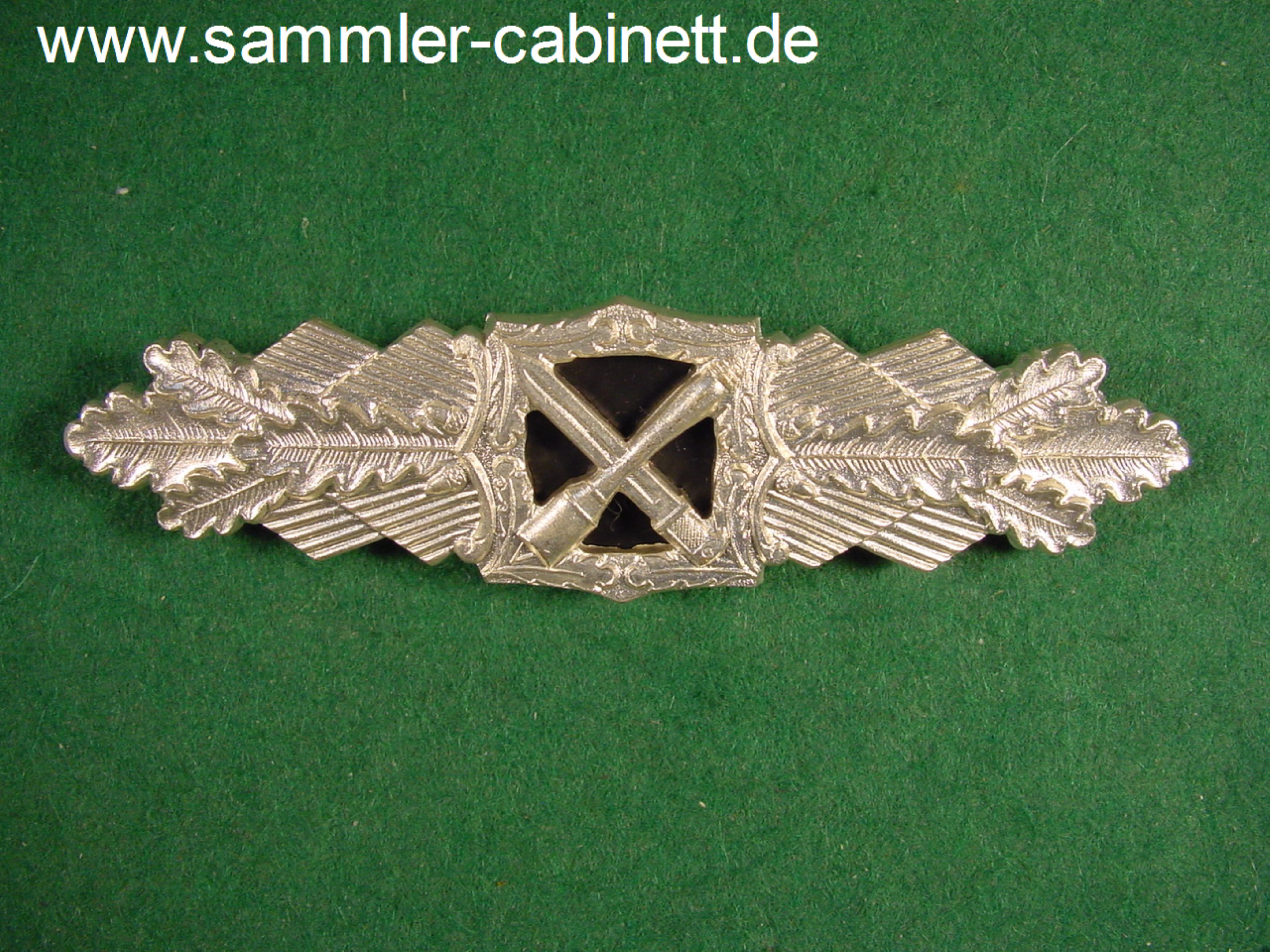 BRD - 3. Reich - Nahkampfspange in Silber - Buntmetall -...