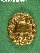 Verwundetenabzeichen in Gold - Eisen - vergoldet, hohl geprägt, an